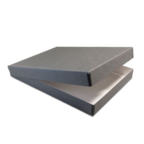 Print File Clamshell Metal Edge Boxes 